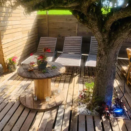 La K Abane Jacuzzi Exterieur Chauffee Piscine De Saison Totalement Privatise Blandin